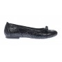 Balerini dama casual din piele naturala de cluoare neagra - ZENA2NCOL